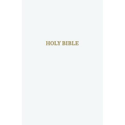  KJV, Gift and Award Bible, Imitation Leather, White, Red Letter Edition - by  Thomas Nelson (Paperback) 