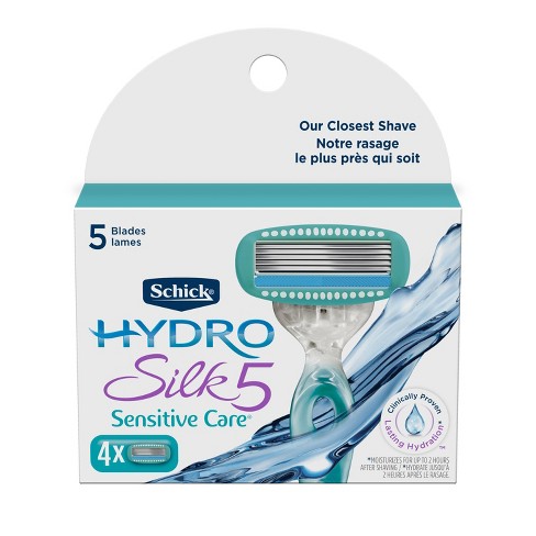 schick hydro 5 sensitive 2 cartridges 1 razor