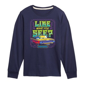 Boys' - Disney - Ramone Like What You See Long Sleeve Graphic T-Shirt - 1 of 4