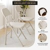 Nasitip Folding Chairs, Portable Commercial Seat with Metal Frame, Heavy Duty Foldable Chairs for Office, Party - 4 of 4
