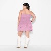 Women's Game Day Smocked Mini Skater Dress - Wild Fable™ - 3 of 3