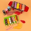 Baby Simulation BBQ Pretend Play Kitchen Kid Toy Cookware Cooking Food Barbecue Role Play DIY Educational Gifts for Children - 2 of 4