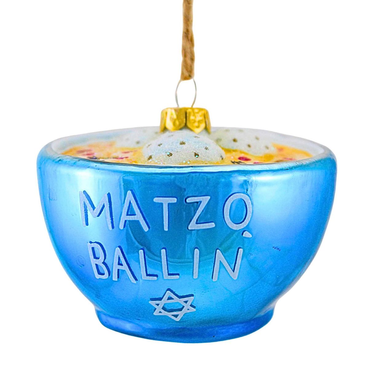 Cody Foster 2.25 In Matzo Ballin' Hanukkah Tree Ornament , Matzah Food Liquid Chicken Fat (1PC)