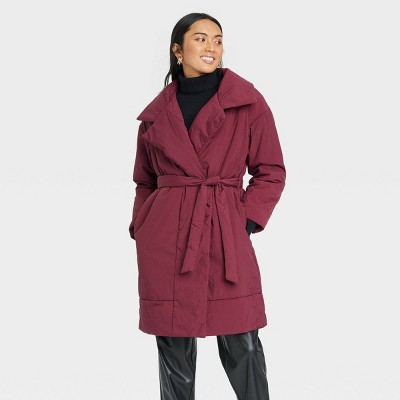 WOMEN FASHION Coats Print Multicolored L discount 94% AP Long coat 