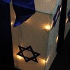 Northlight 3-Piece Lighted White and Blue  Gift Box Christmas Outdoor Decoration Set - 3 of 3
