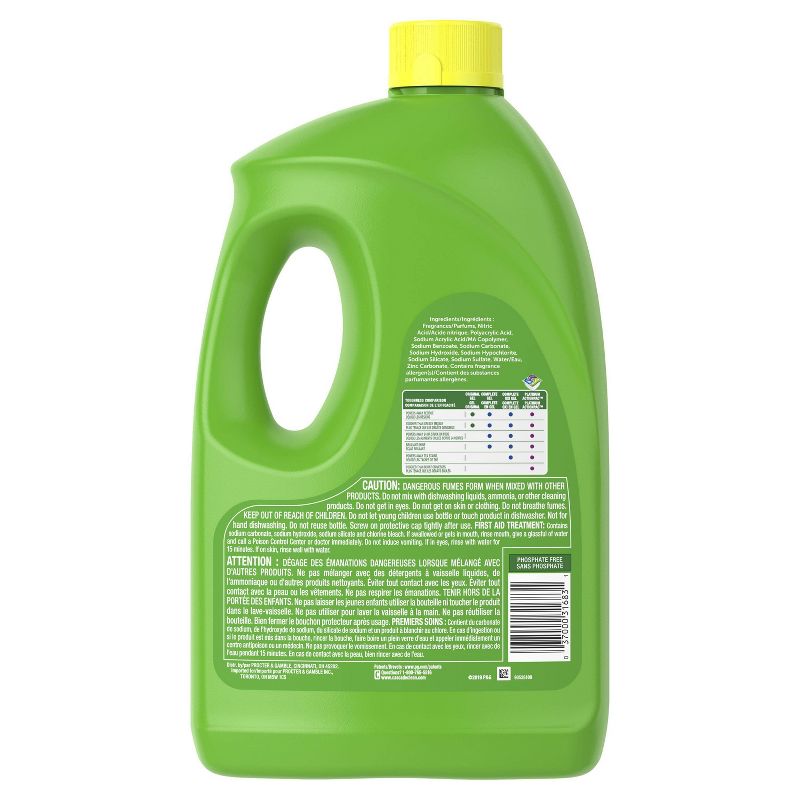 Cascade Dishwasher Detergent Gel - Lemon Scent - 155oz, 2 of 4