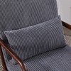 Maliang Mid-Century Modern Accent Chair, Arm Chair Living Room Chairs with Pillow - 3 of 4