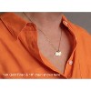 Initial Necklace for Women, Personalized 14K Gold or Sterling Silver Pendant - 2 of 4