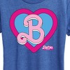 Women's - Barbie - Heart Crest Short Sleeve Graphic T-Shirt - 2 of 4