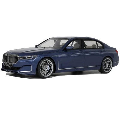 2022 BMW Alpina B7 Blue Metallic 1/18 Model Car by GT Spirit