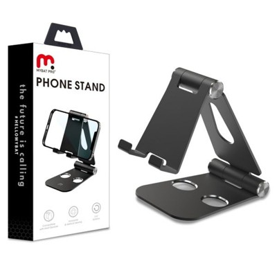 MyBat Pro Phone Stand Compatible With Apple iPhone 12 Pro / Pro Max / Mini / Samsung Galaxy A02s S21 / S21 Ultra - Black