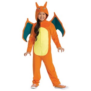 Kids' Pokemon Deluxe Charizard Costume - 1 of 3