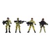 Insten 12 Special Force Army Swat Soldiers Action Figure Toys, 4 Inches  Tall : Target