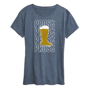 Women's - Instant Message - Das Boot Prost Short Sleeve Graphic T-Shirt - 1 of 4