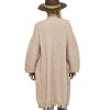 Women's Opened Knit Lined Sweater - Soul Thread - 2 of 2