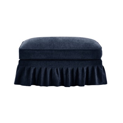 Ottoman Chenille -Blue