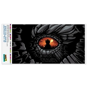 House Of The Dragon Eye Automotive Bumper Sticker - 1 of 4