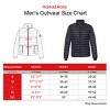 Rokka&Rolla Men's Ultra-Light Real Down Packable Puffer Jacket - 2 of 4