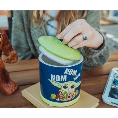 Star Wars Grogu Nom Nom Ceramic Cookie Jar with Lid
