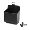Unique Bargains 2Pcs Black Car Air Vent Mobile Phone Holder Pocket Storage Organizer 3.3"x2.2" - 3 of 4