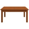vidaXL Patio Lounge Table 24.8"x24.8"x11.8" Solid Acacia Wood - 3 of 4