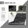 Resenkos Garden Compost Bin 80 Gallon Outdoor Large Capacity Composter Fast Create Fertile Soil Aerating Box, Easy Assembly, Yellow - 3 of 4