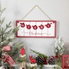 Northlight 14" Framed "Merry Christmas" Wooden Hanging Wall Sign - 2 of 4