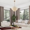 Livex Lighting Bellingham 4 - Light Pendant in  Antique Gold Leaf - 3 of 4