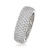Ross-Simons 3.25 ct. t.w. CZ Eternity Band in Sterling Silver - 3 of 4