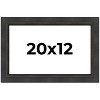 PosterPalooza | Traditional Black Picture Frame - UV Acrylic, Backing Board, Hanging Hardware Included - 2 of 4