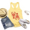 Simply Sage Market Women's Two Lobsters Racerback Tank - 2 of 3