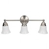 Norwell Lighting Sophie 3 - Light Sconce in  Chrome - 3 of 4