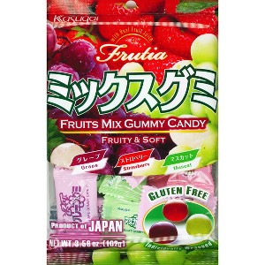 Kasugai Frutia Traditional Mix Gummy Candy - 3.59oz - 1 of 4
