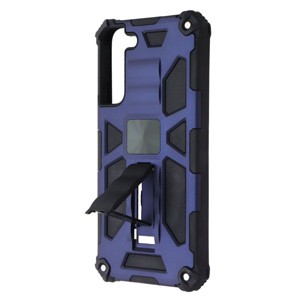 MyBat Sturdy Hybrid Kickstand Case for Samsung Galaxy S22+ (Plus) - Blue/Black - 1 of 1