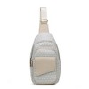 MKF Collection Kace M logo Printed Vegan Leather Women’s Sling Bag by Mia K - 2 of 4