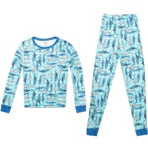 Just Love Boys Printed Pajama Sets - Snug Fitting PJ Tops & Bottoms for Boys - 1 of 3