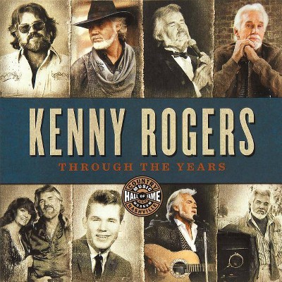 Kenny Rogers: Through the Years - by  Country Music Hall of Fame (Paperback)