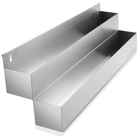 KUTLER Speed Rails, Stainless Steel Liquor Bottle Rack Holder for Restaurants, Bars, Coffee Shops - image 1 of 4