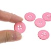 Unique Bargains Resin Craft DIY Round Flat 4-Hole Replacement Sewing Buttons 10 Pcs - 4 of 4