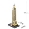 Wange Bricks: The Empire State Building of New York Bricks Modular Model Toy Figure - 3 of 4