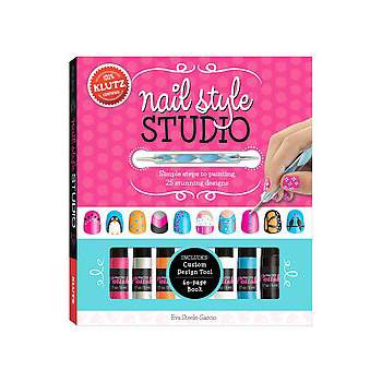 Klutz Nail Style Studio: Simple Steps to Painting 25 Stunning Designs (Paperback) (Scholastic)