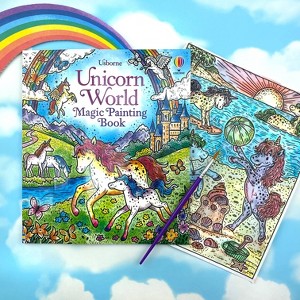 Unicorns Magic Painting Book - (Magic Painting Books) by  Fiona Watt (Paperback) - 1 of 3