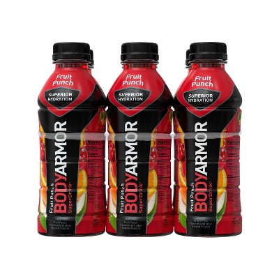 Bodyarmor Fruit Punch Sports Drink - 6pk/20 Fl Oz Bottles : Target