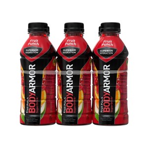 BODYARMOR Fruit Punch Sports Drink - 6pk/20 fl oz Bottles - 1 of 3