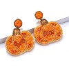 Spooky Halloween Earrings: Cute Pumpkin & Ghost Dangle for Women - 4 of 4