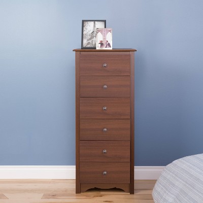 Monterey Vertical Dresser Cherry - Prepac