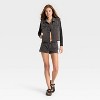 Women's Denim Oversized Trucker Vest - Wild Fable™ Black Wash - 3 of 4