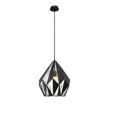 1-Light Carlton Pendant Chrome - EGLO
