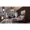 Urban Ambiance Luxury Mid Century Modern  Indoor Ceiling Fan,  13.1"H x 60"W,  Olde Bronze, UHP9042 - 2 of 4