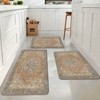 Chery Life 1PC Rectangular Printed Floor Mat, Vintage-Inspired Bohemian Area Rug - 2 of 4